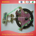 Soft enamel stamping brass lapel pins
